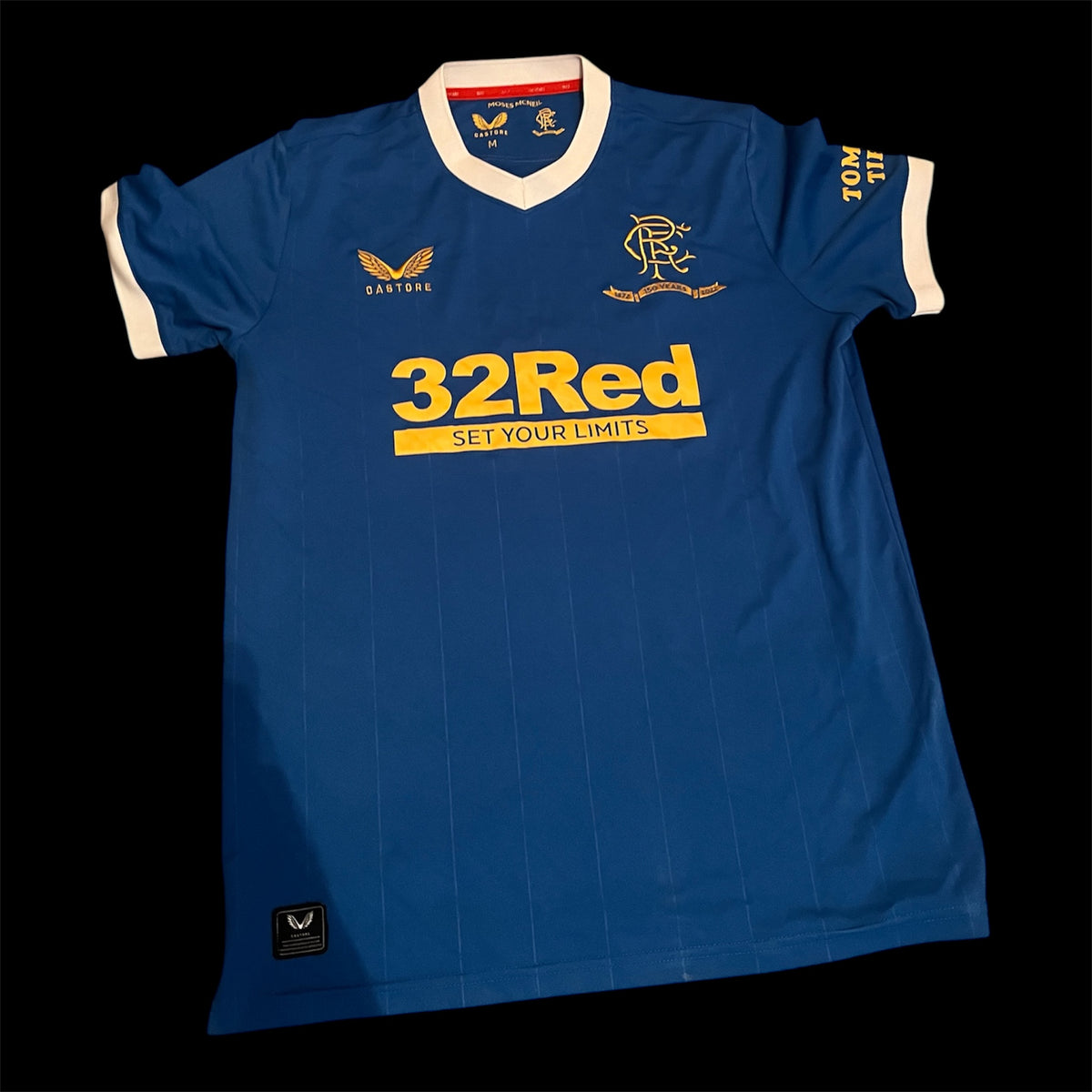 Glasgow Rangers 2021/2022 Home Football Shirt Medium