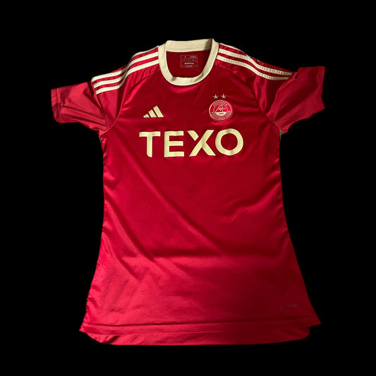 Aberdeen 2023/2024 Home Football Shirt Small (2)