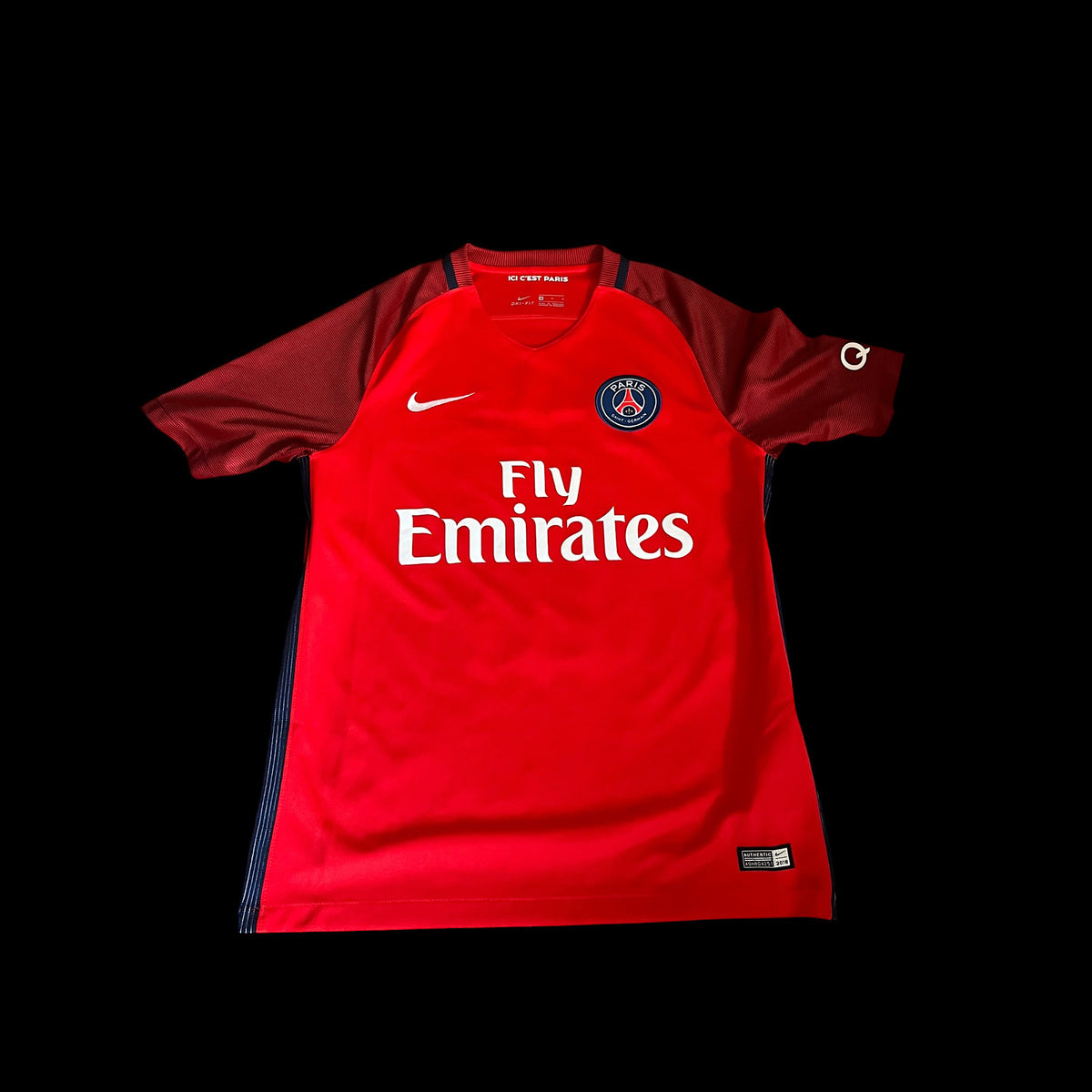 Paris Saint Germain 2016/2017 Away Football Shirt Medium - Angel Di Maria