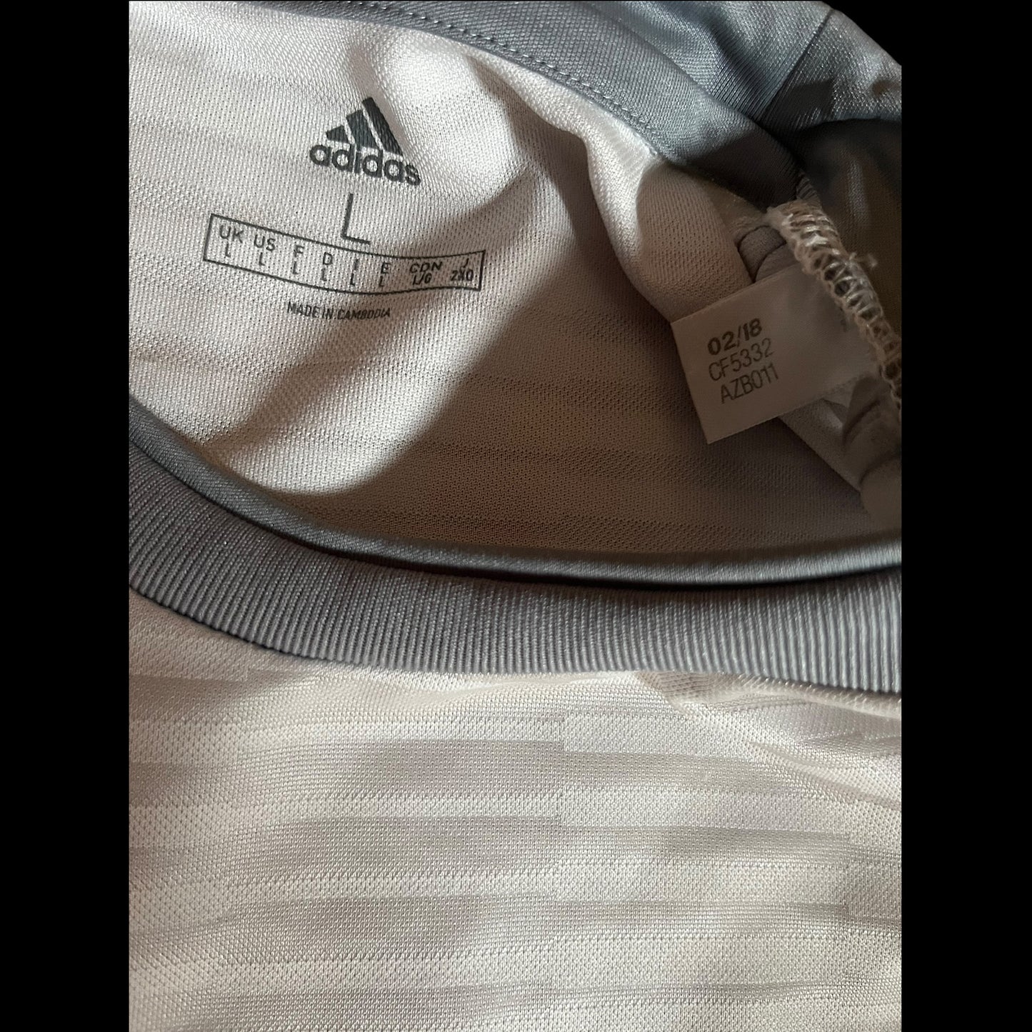 Aberdeen 2018/2019 Away Football Shirt Large