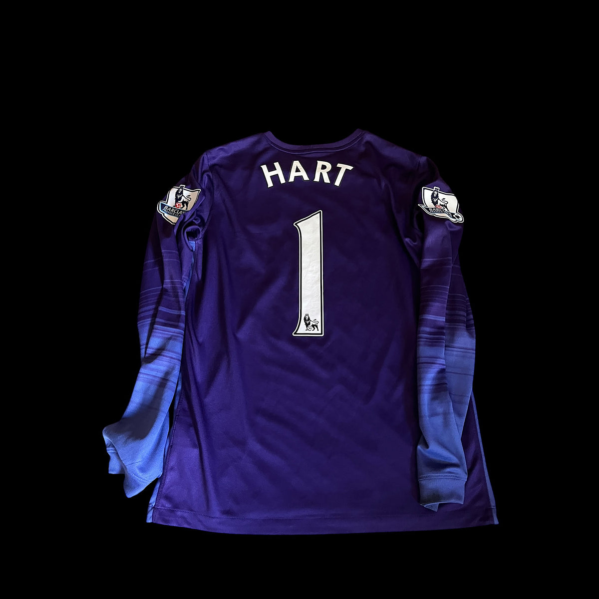 Manchester City 2014/2015 Goalkeeper Football Shirt Age 13-15 - Joe Hart