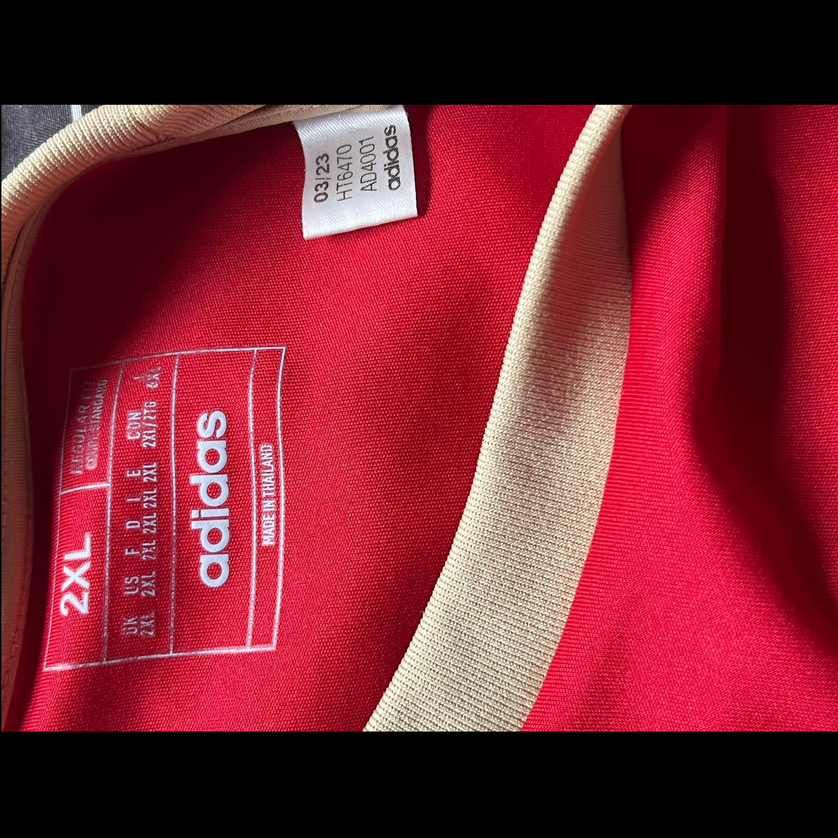 Aberdeen 2023/2024 Home Football Shirt XXL