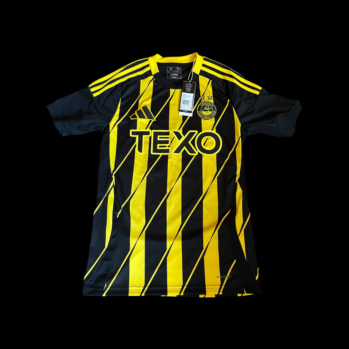 Aberdeen 2024/2025 Away Football Shirt Extra Small - Shayden Morris - BNWT