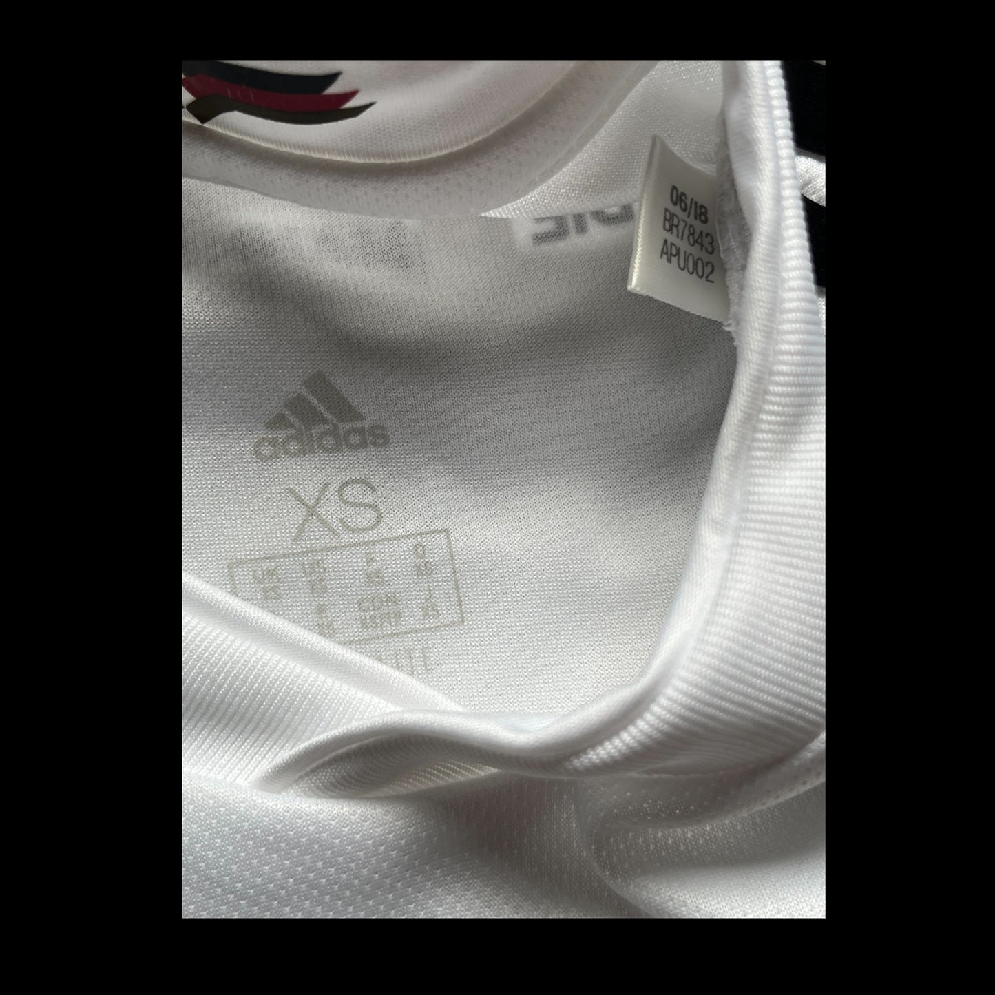 Germany 2018 Home Football Shirt Extra Small