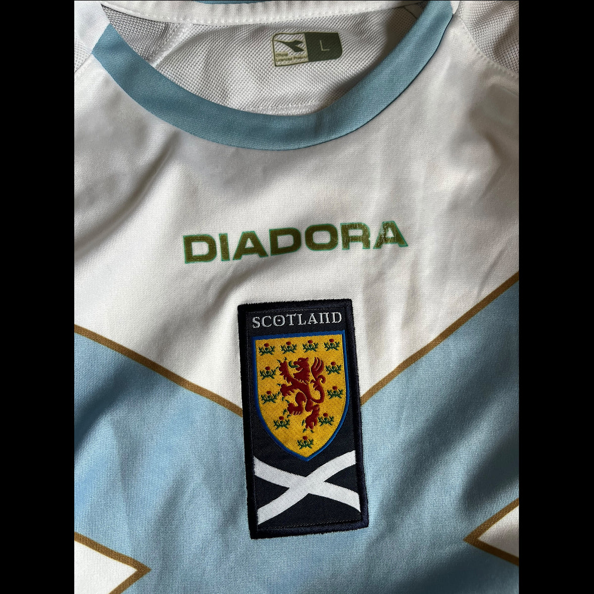 Scotland 2007/2008 Away Football Shirt Large
