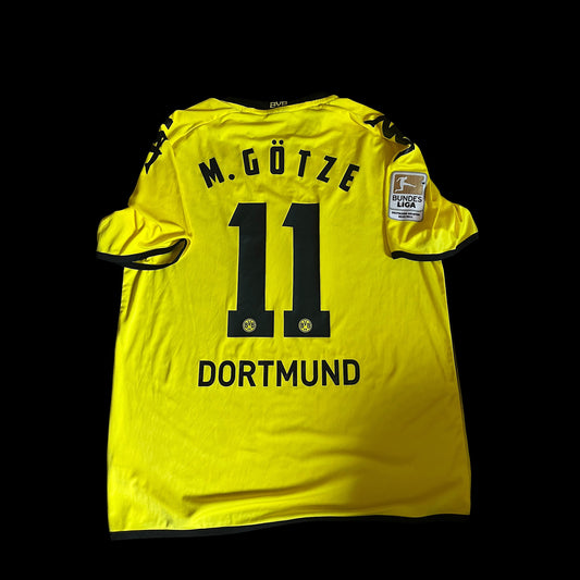 Borussia Dortmund 2011/2012 Home Football Shirt XXL - Fits Extra Large - Mario Götze - Limited Edition