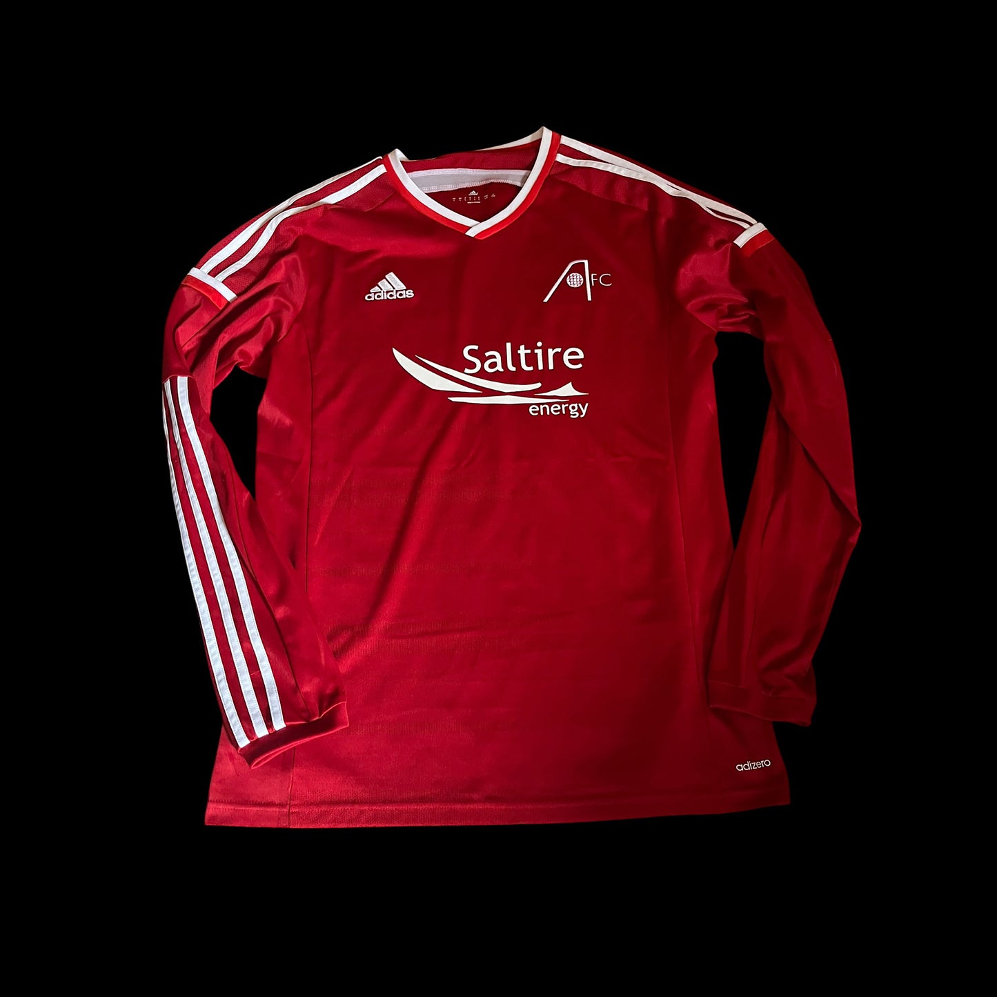 Aberdeen 2014/2015 Home Football Shirt Large - Fits Medium - Long Sleeve