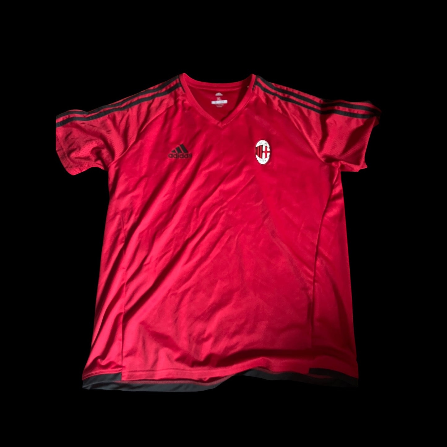 AC Milan 2017/2018 Training Football Shirt Extra Large - Fits Large - Player Issue
