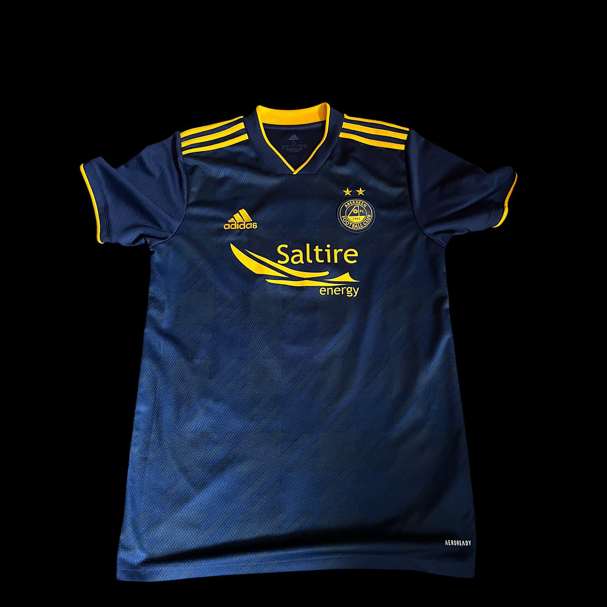 Aberdeen 2021/2022 Away Football Shirt Small - Scott Brown