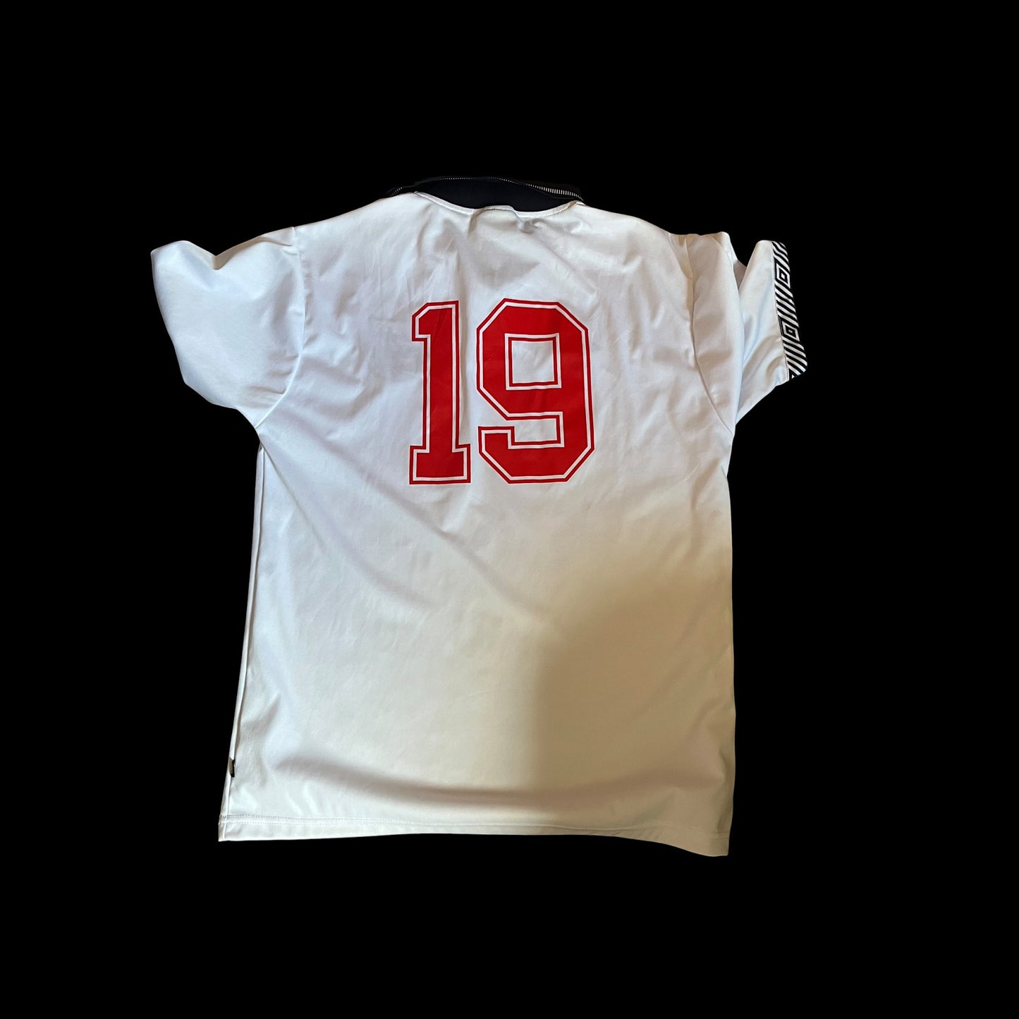 England 1990 Home Football Shirt Medium - Paul Gascoigne- Signed