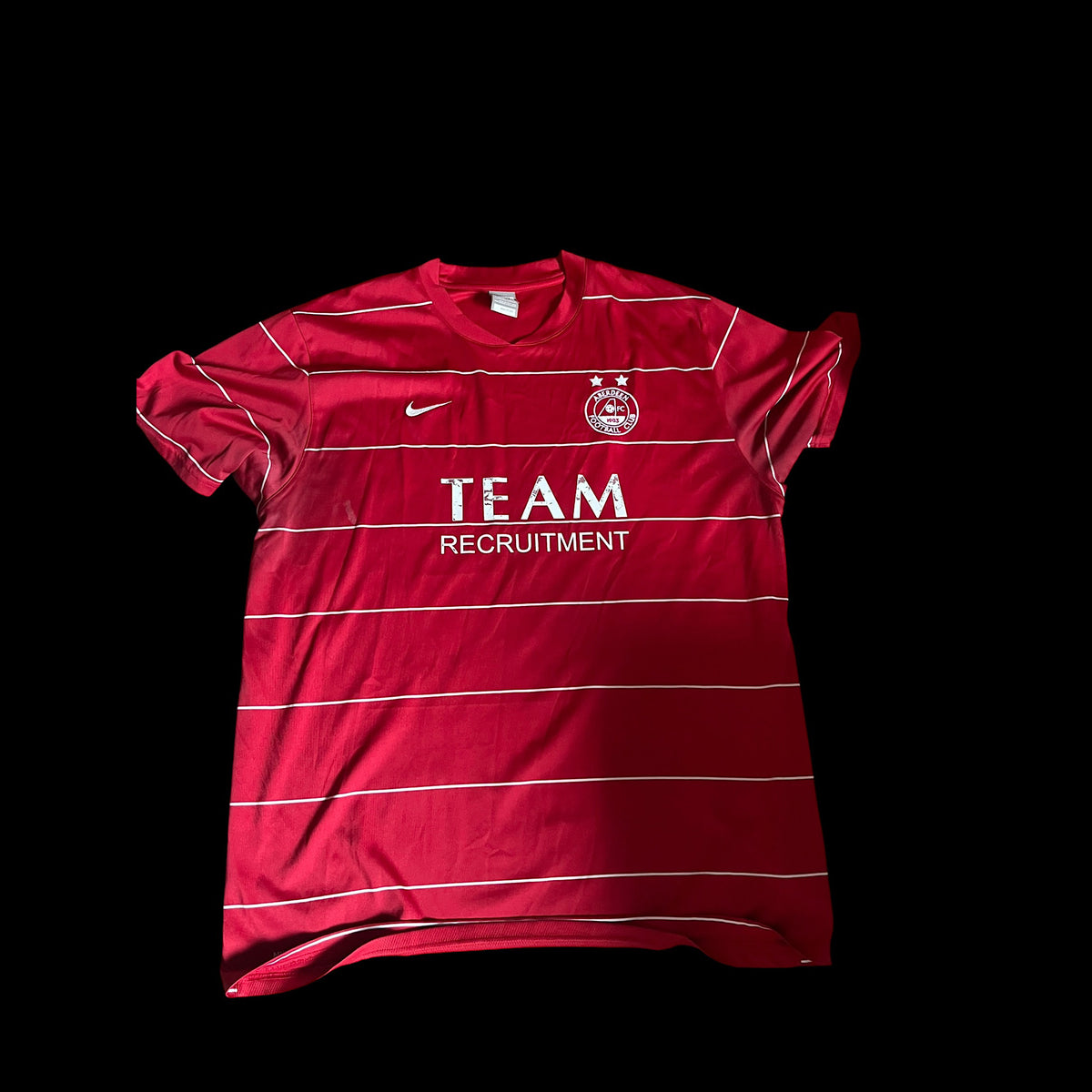 Aberdeen 2009/2010 Home Football Shirt Extra Large