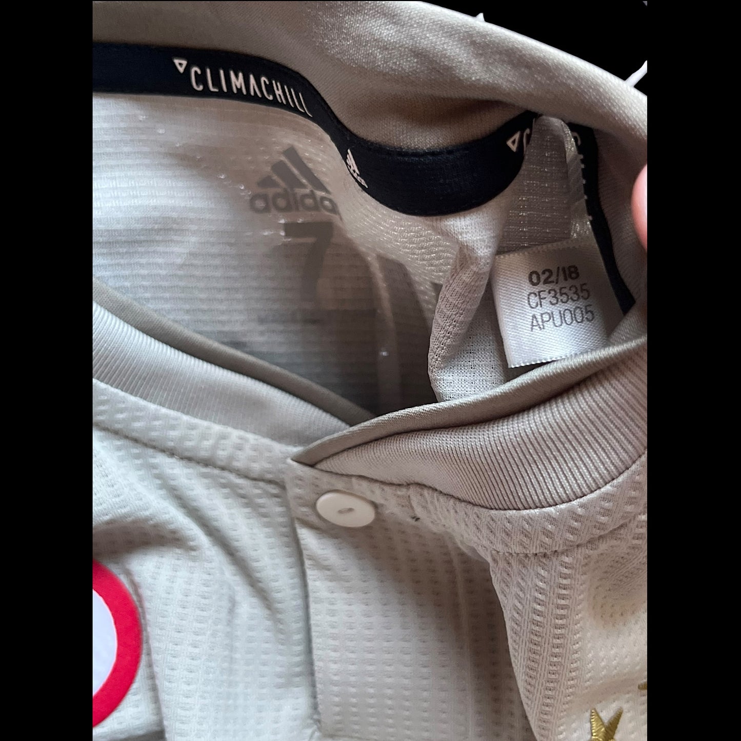 Juventus 2018/2019 Away Football Shirt Medium - Cristiano Ronaldo - Match Issued