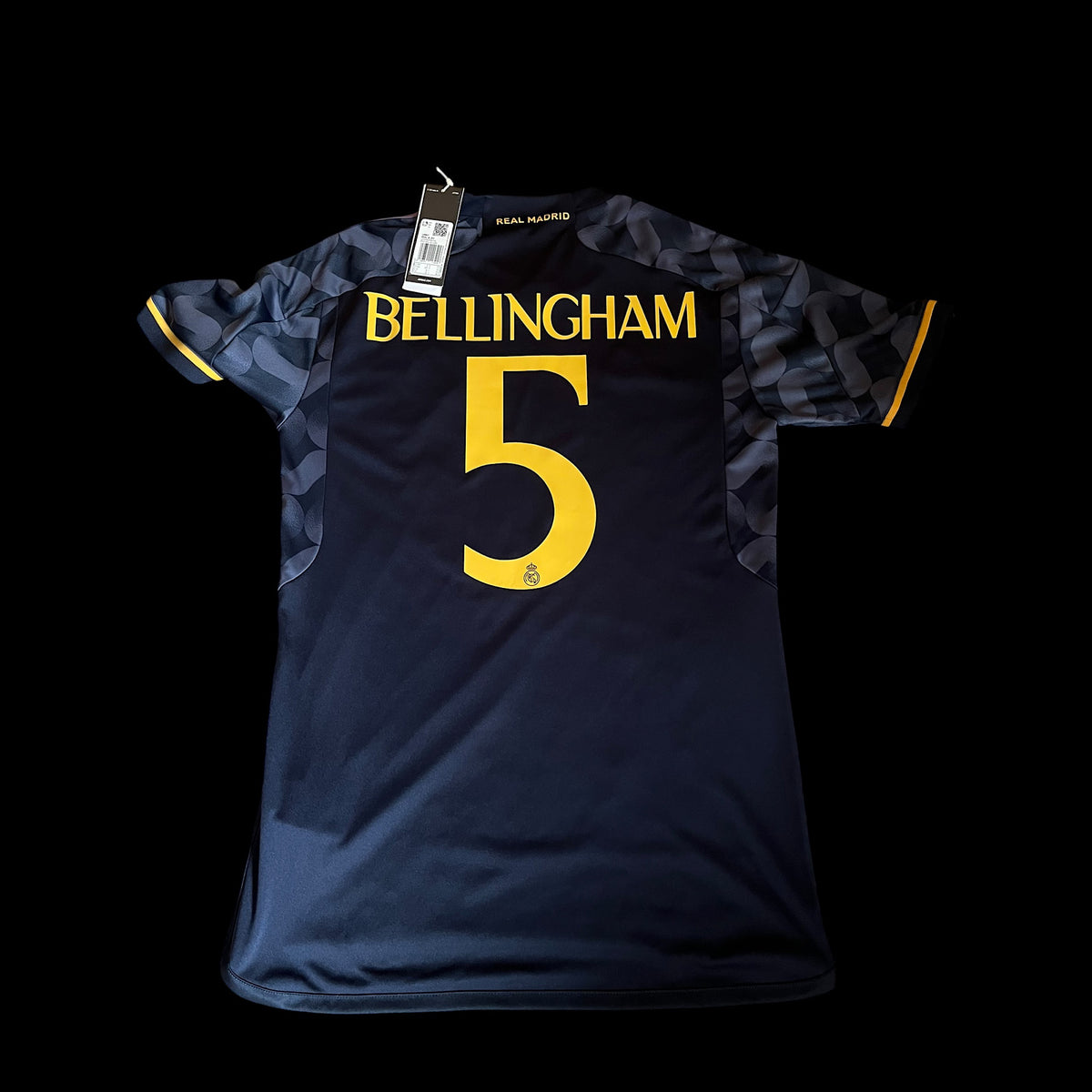 Real Madrid 2023/2024 Away Football Shirt Small - Jude Bellingham - BNWT