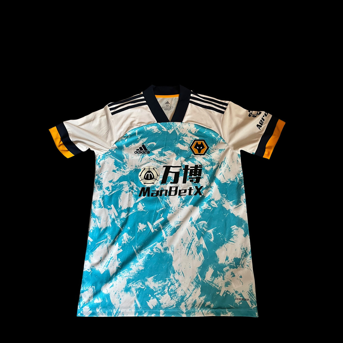 Wolverhampton Wanderers 2020/2021 Away Football Shirt Medium