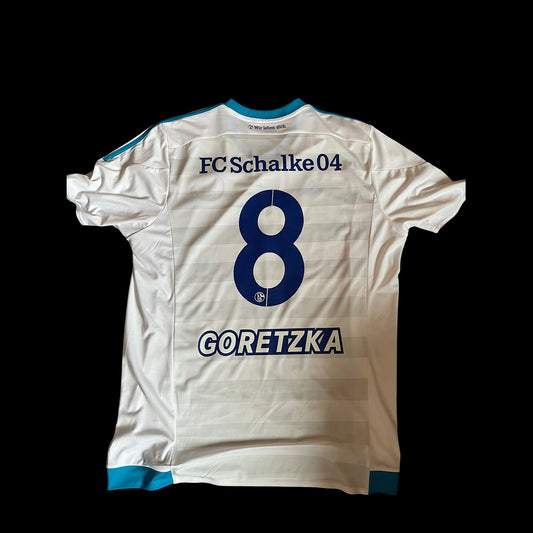 FC Schalke 04 2015/2016/2017 Away Football Shirt Extra Large - Leon Goretzka