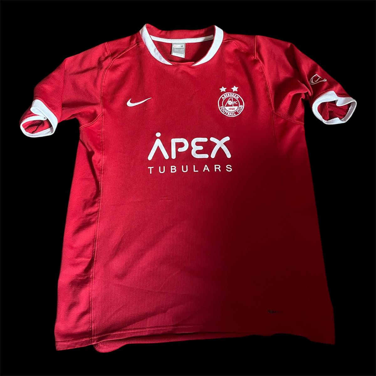 Aberdeen 2007/2008 Home Football Shirt Medium