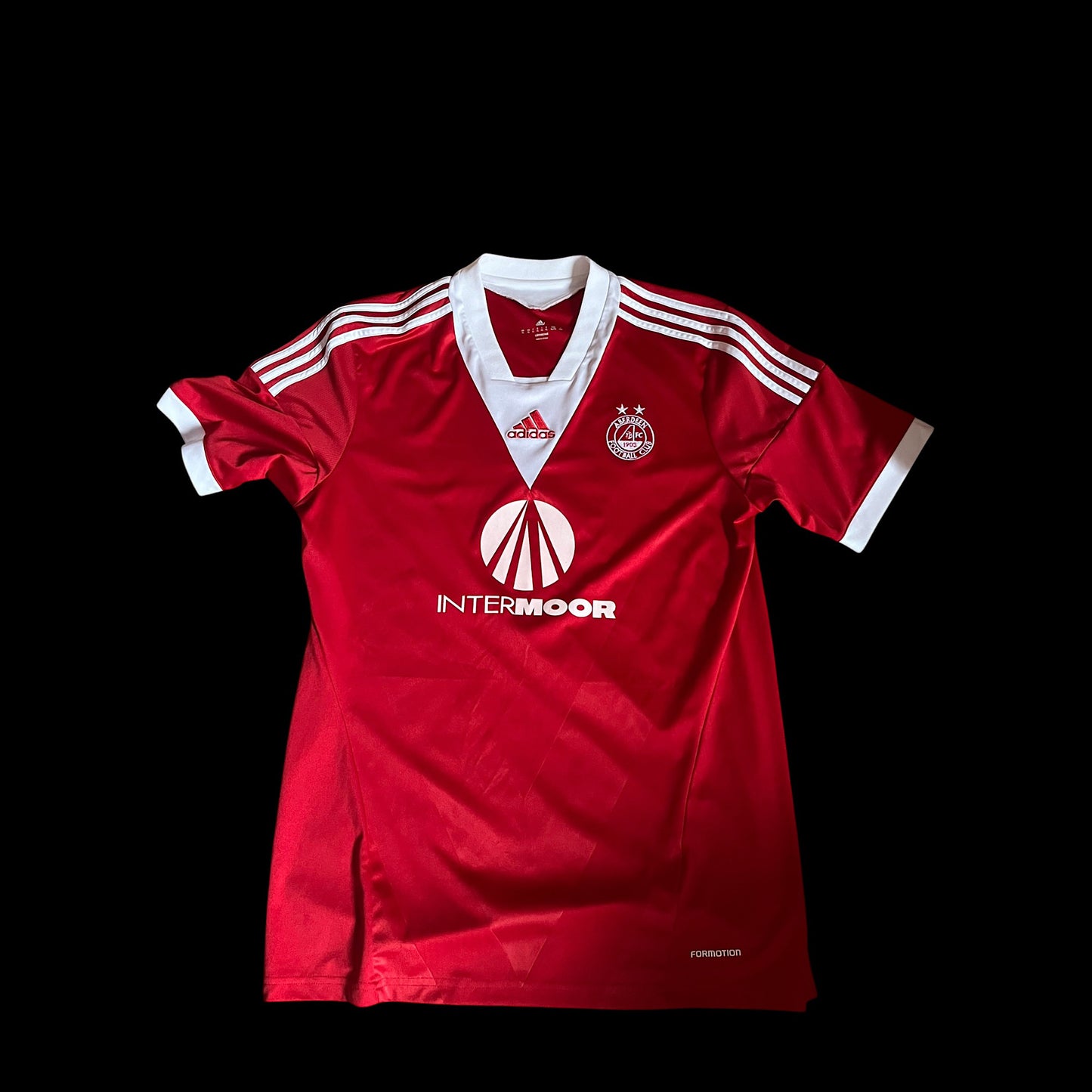 Aberdeen 2013/2014 Home Football Shirt Extra Large - Fits Large - Player Issue - Concept Intermoor Sponsor