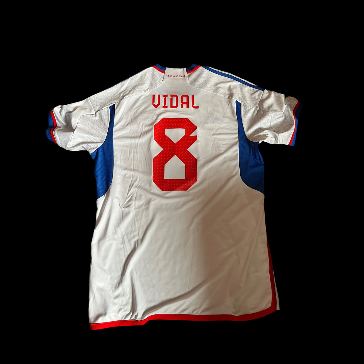 Chile 2023 Away Football Shirt Extra Large - Arturo Vidal