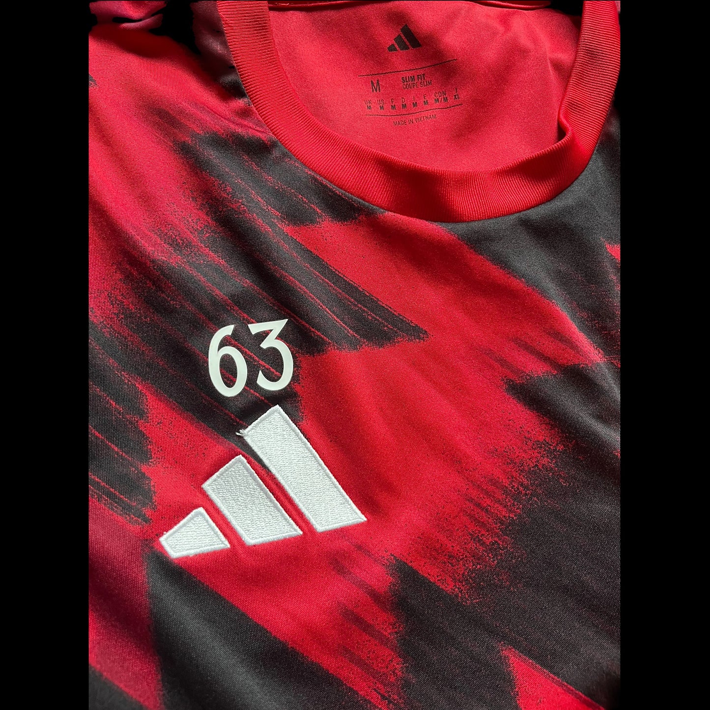Manchester United 2025/2026 Training Pre Match Football Shirt Medium - Player Worn - William Murdock