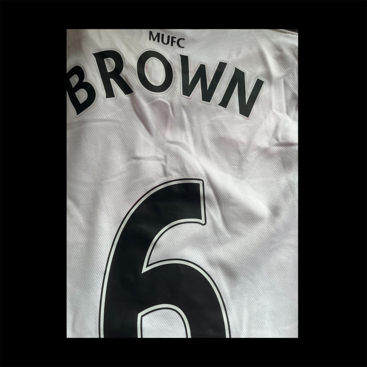 Manchester United 2010/2011 Away Football Shirt Large - Wes Brown - BNWT