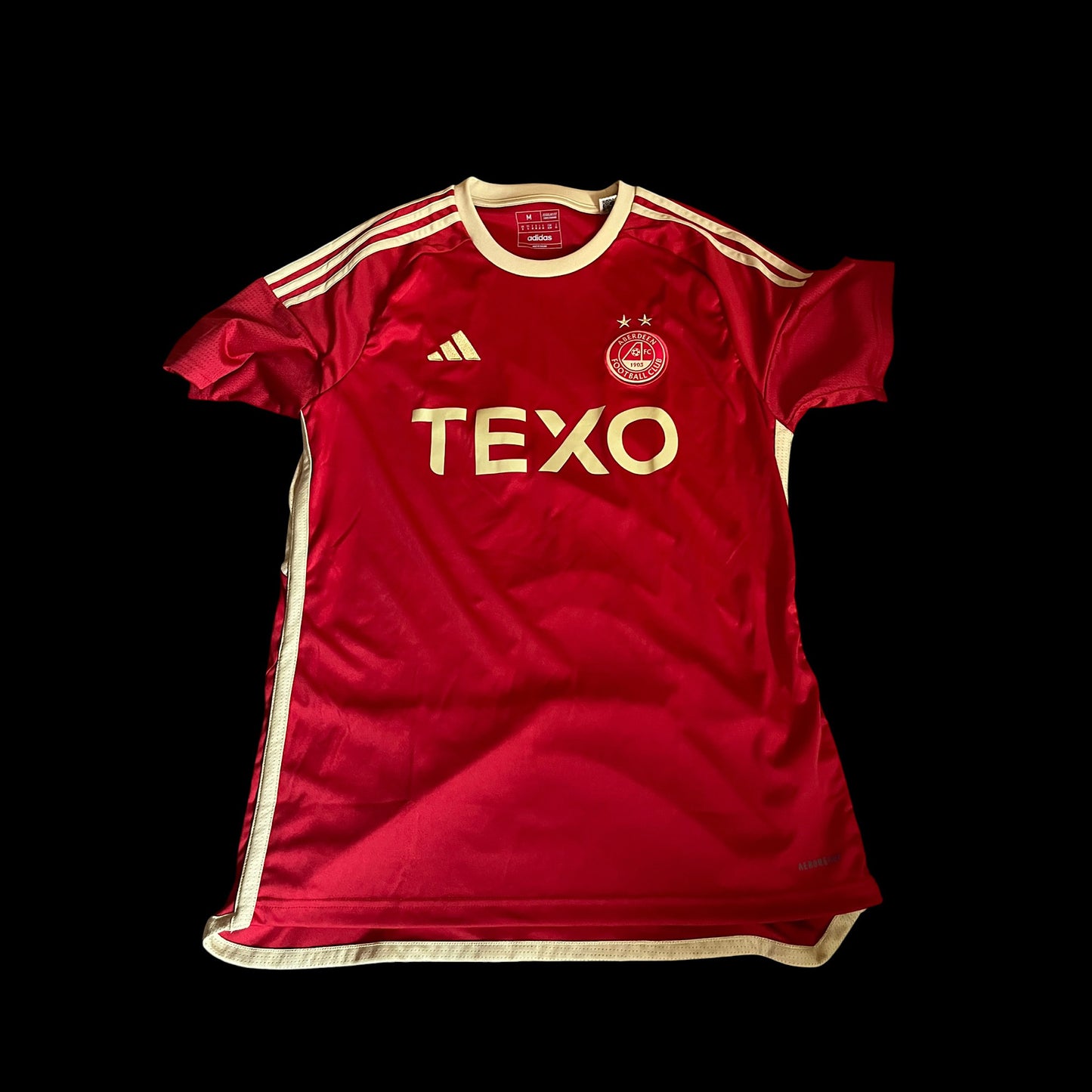 Aberdeen 2023/2024 Home Football Shirt Medium