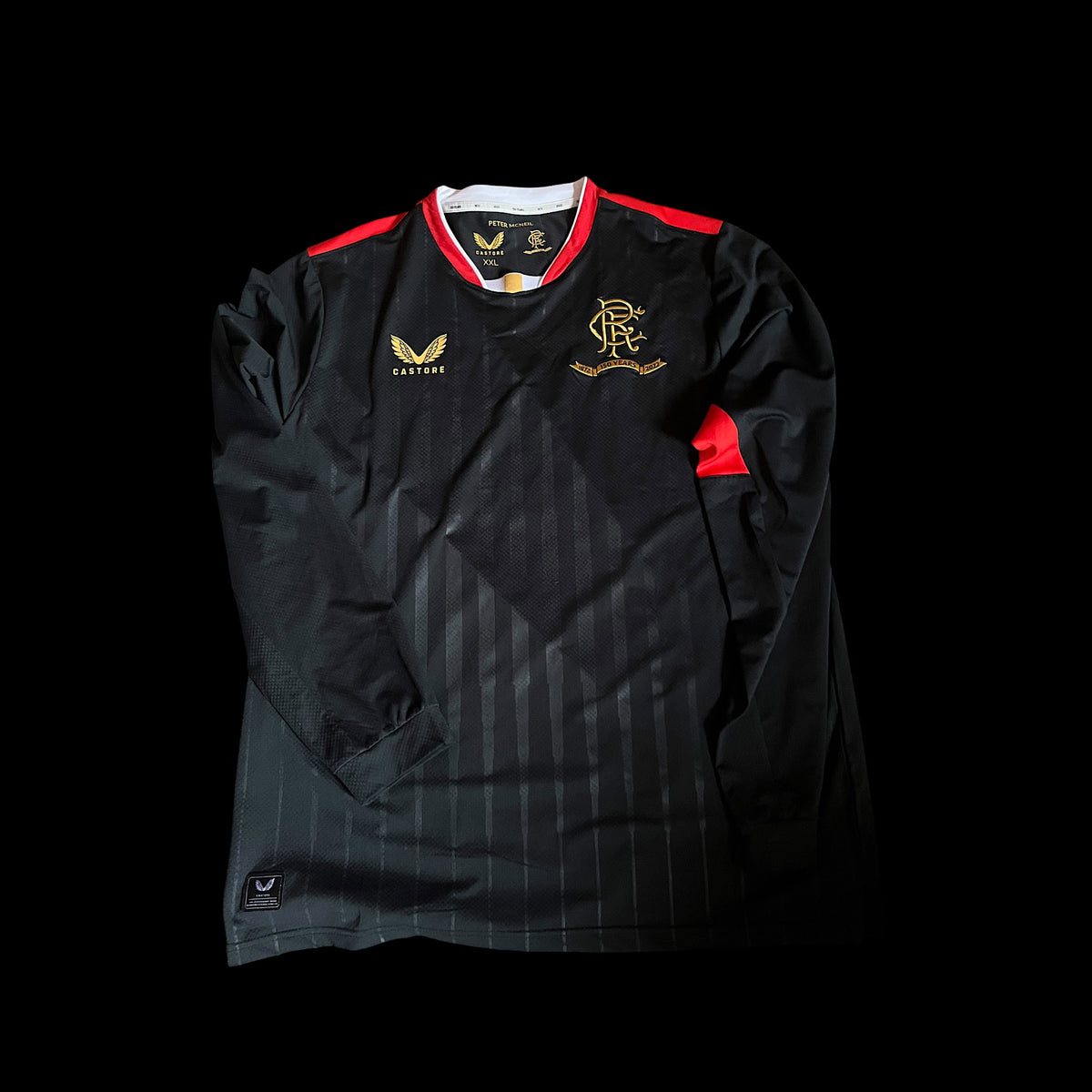 Glasgow Rangers 2021/2022 Away Football Shirt XXL - Long Sleeve