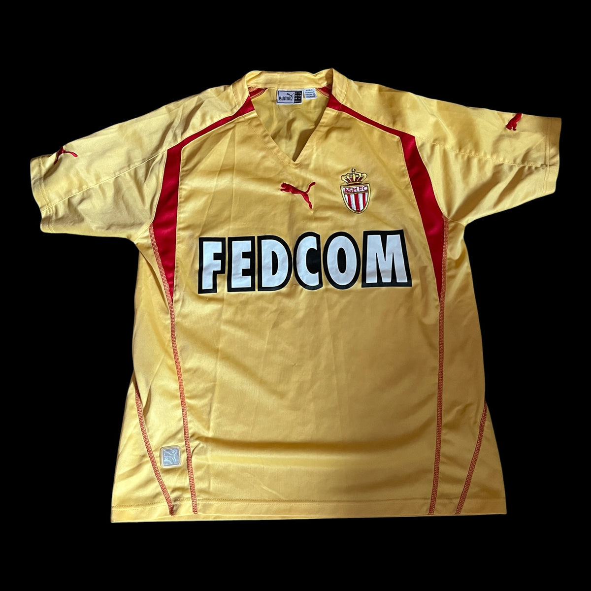 AS Monaco 2005/2006 European Away Football Shirt Youth XL - Age 13-15