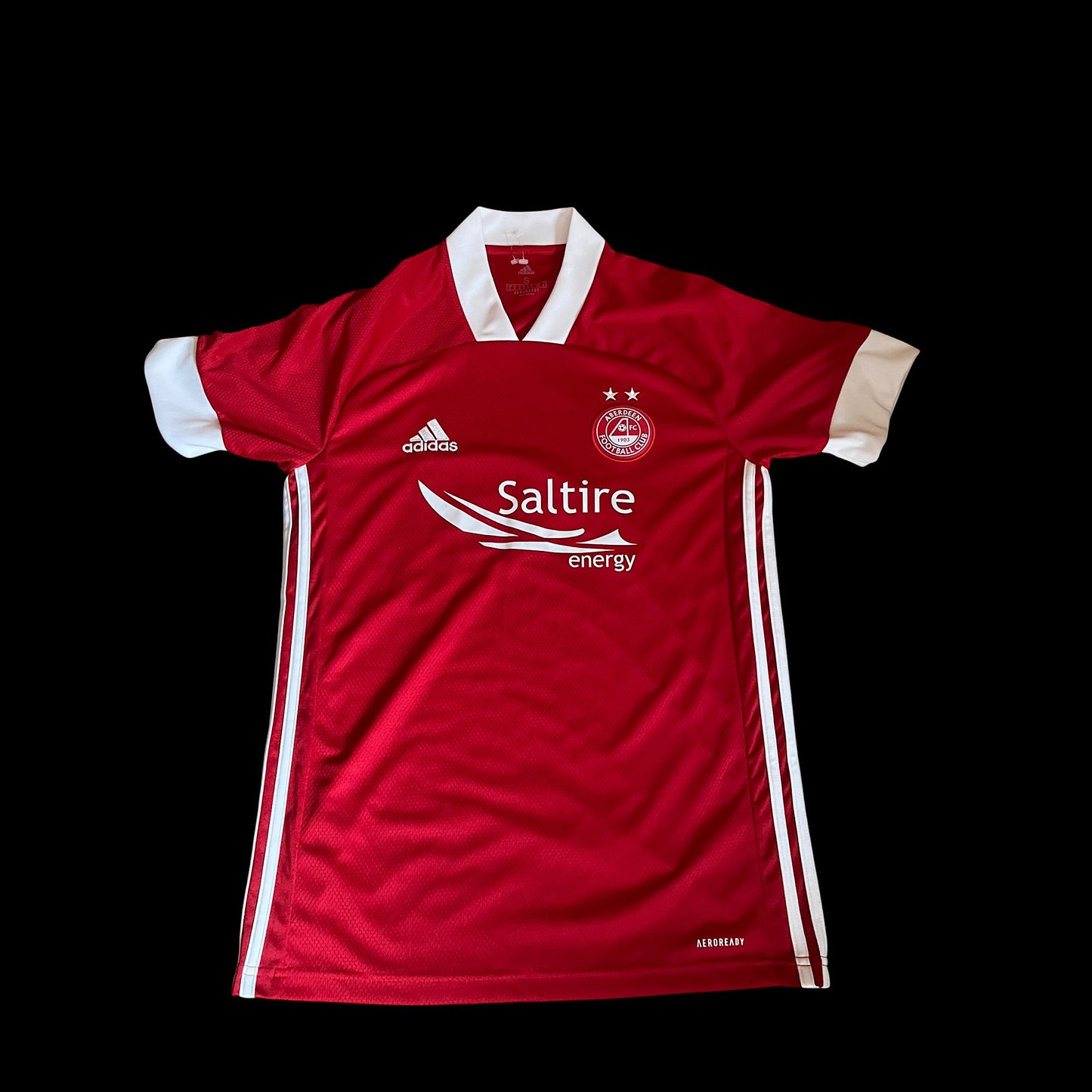 Aberdeen 2020/2021 Home Football Shirt Small