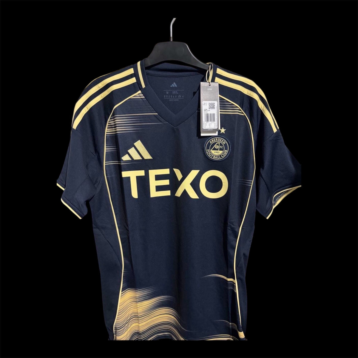 Aberdeen 2025/2026 Away Football Shirt Medium - BNWT - SOURCED FOR RORY