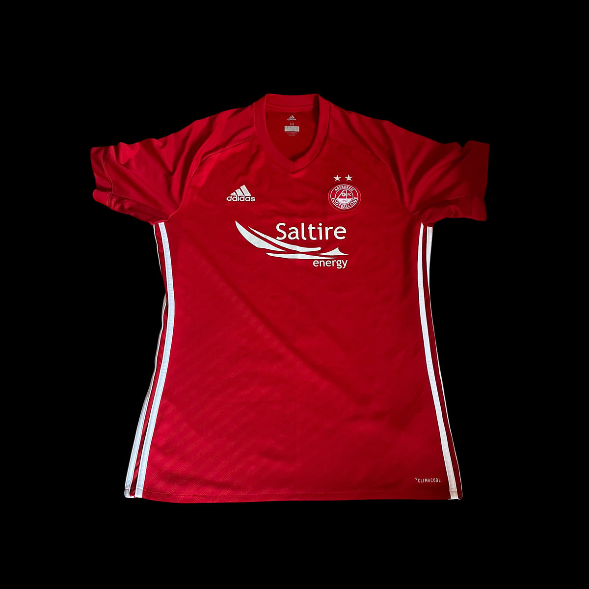Aberdeen 2017/2018 Home Football Shirt Medium