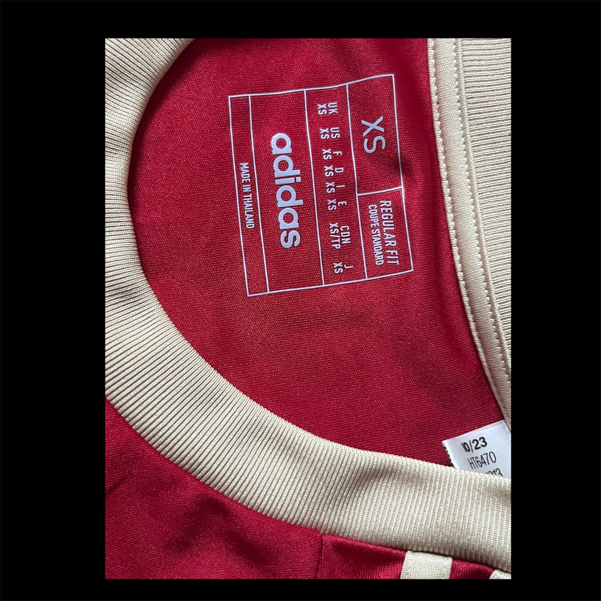 Aberdeen 2023/2024 Home Football Shirt Extra Small - Luis “Duk” Lopes