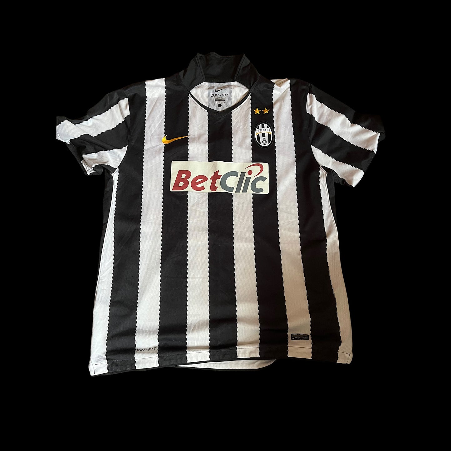 Juventus 2010/2011 Home Football Shirt Extra Large