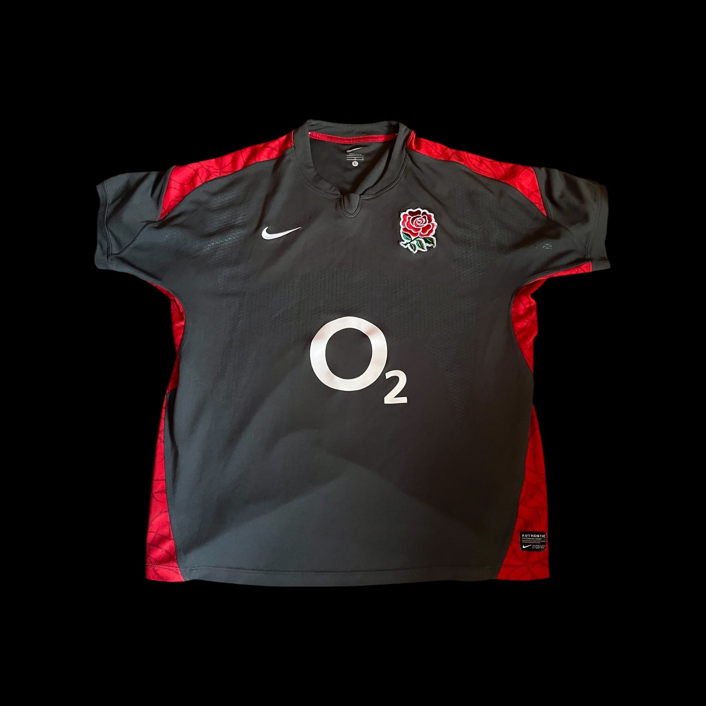 England 2010 Away Rugby Jersey Large