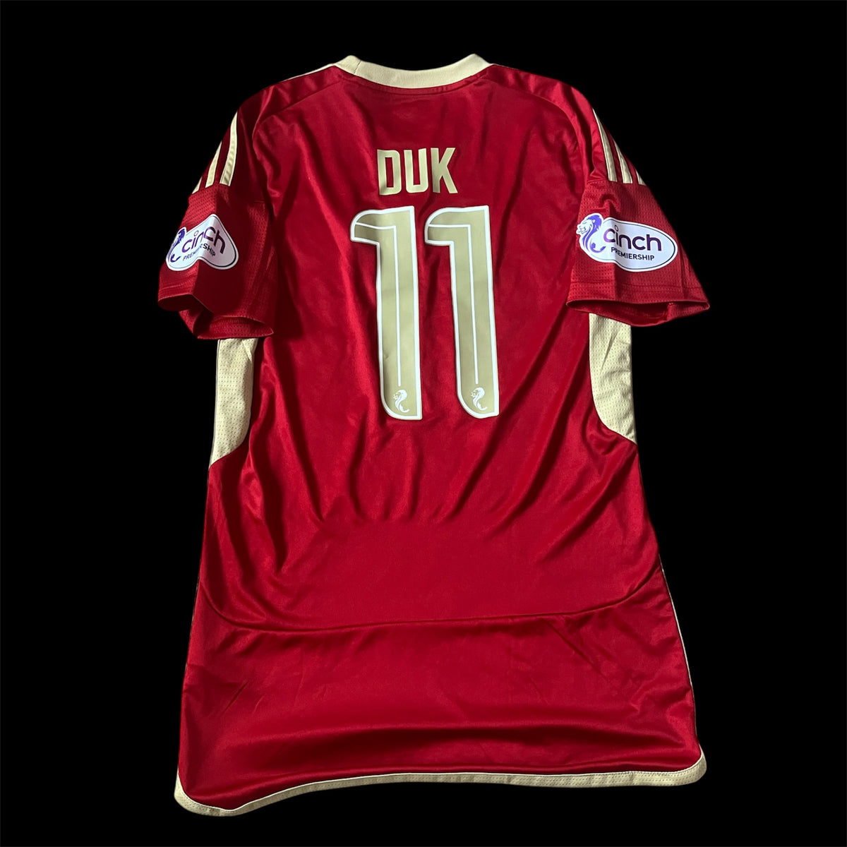 Aberdeen 2023/2024 Home Football Shirt Extra Small - Luis “Duk” Lopes