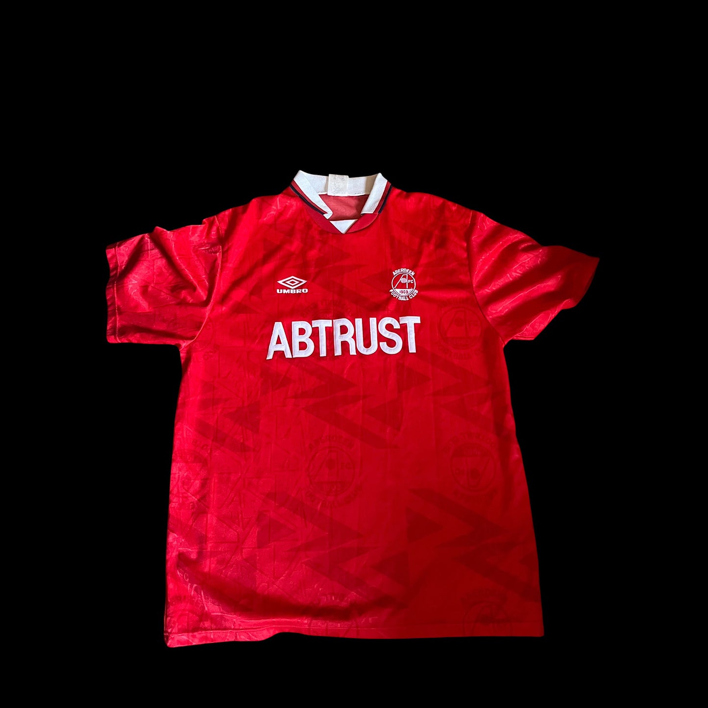 Aberdeen 1990/1991/1992 Home Football Shirt Extra Large