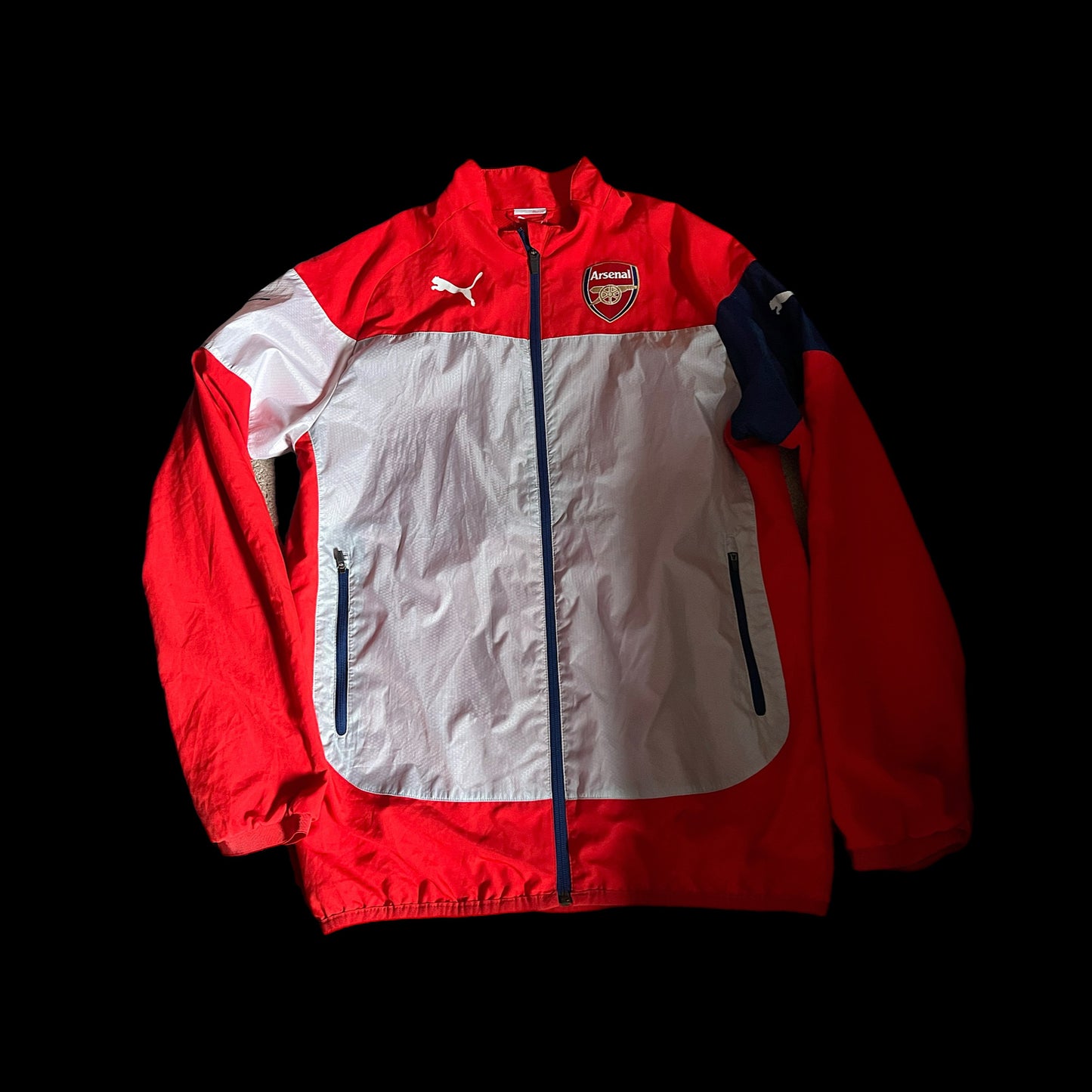 Arsenal 2014/2015 Track Jacket Youth XXL - Fits Mens Extra Small