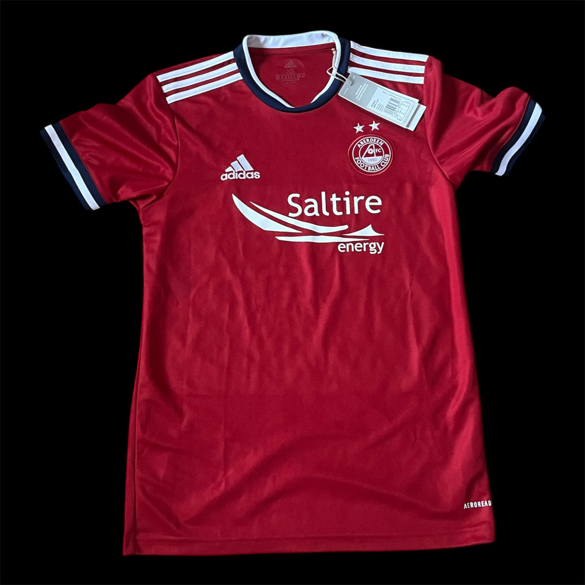 Aberdeen 2021/2022 Home Football Shirt Extra Small - BNWT