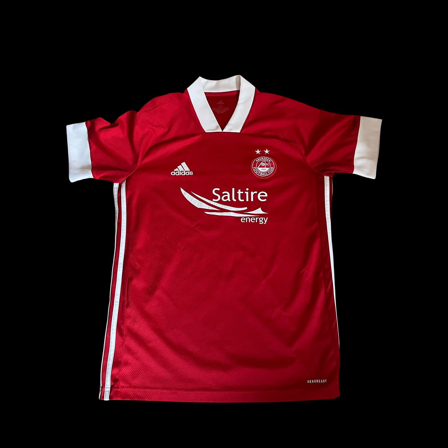 Aberdeen 2020/2021 Home Football Shirt Medium