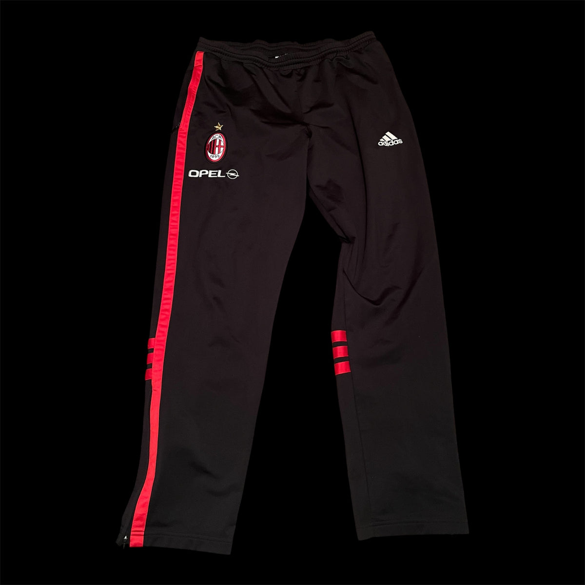 AC Milan 2000/2001/2002 Training Track Joggers Pants Large - Player Issue