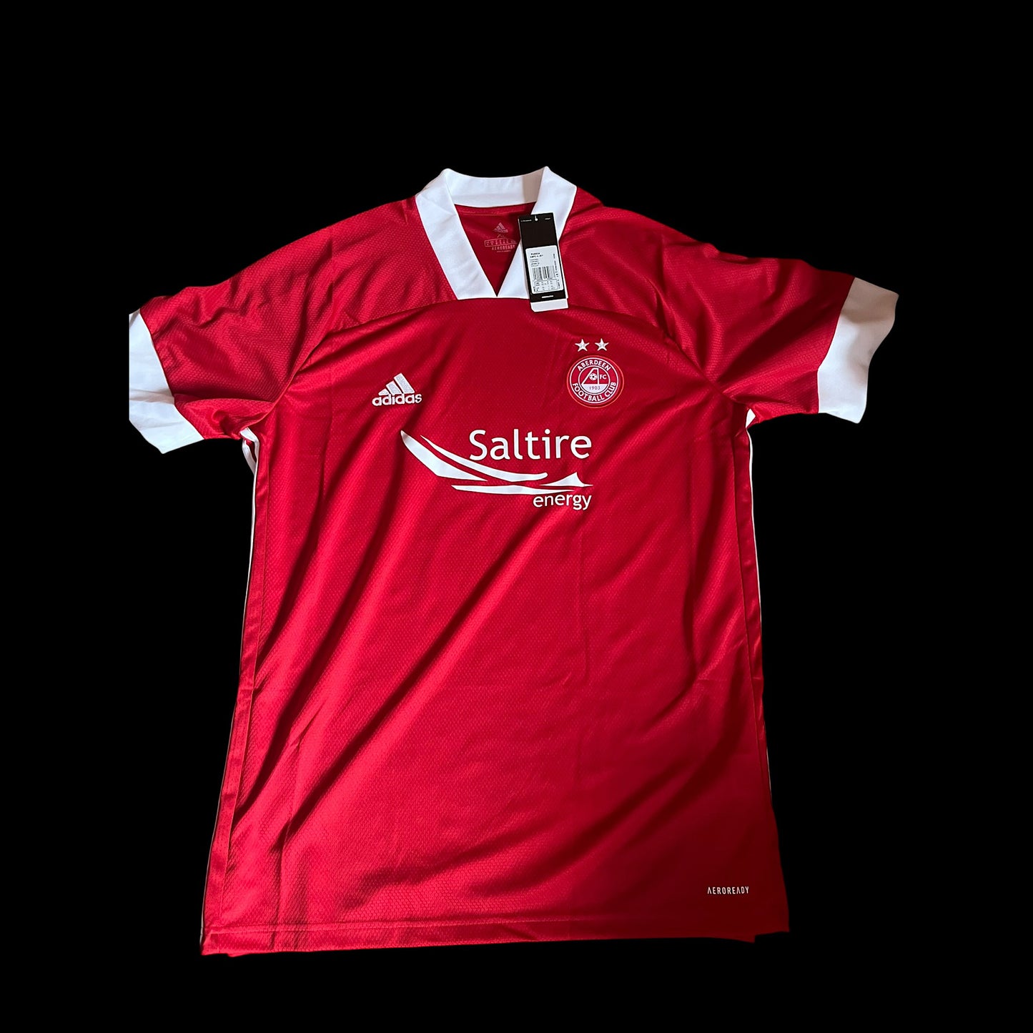 Aberdeen 2020/2021 Home Football Shirt Extra Large - BNWT
